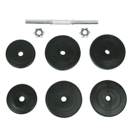 vidaXL 9 Piece Dumbbell Set 33.1 lb-1
